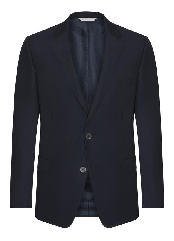 Samuelsohn Blue Double Twist Blazer