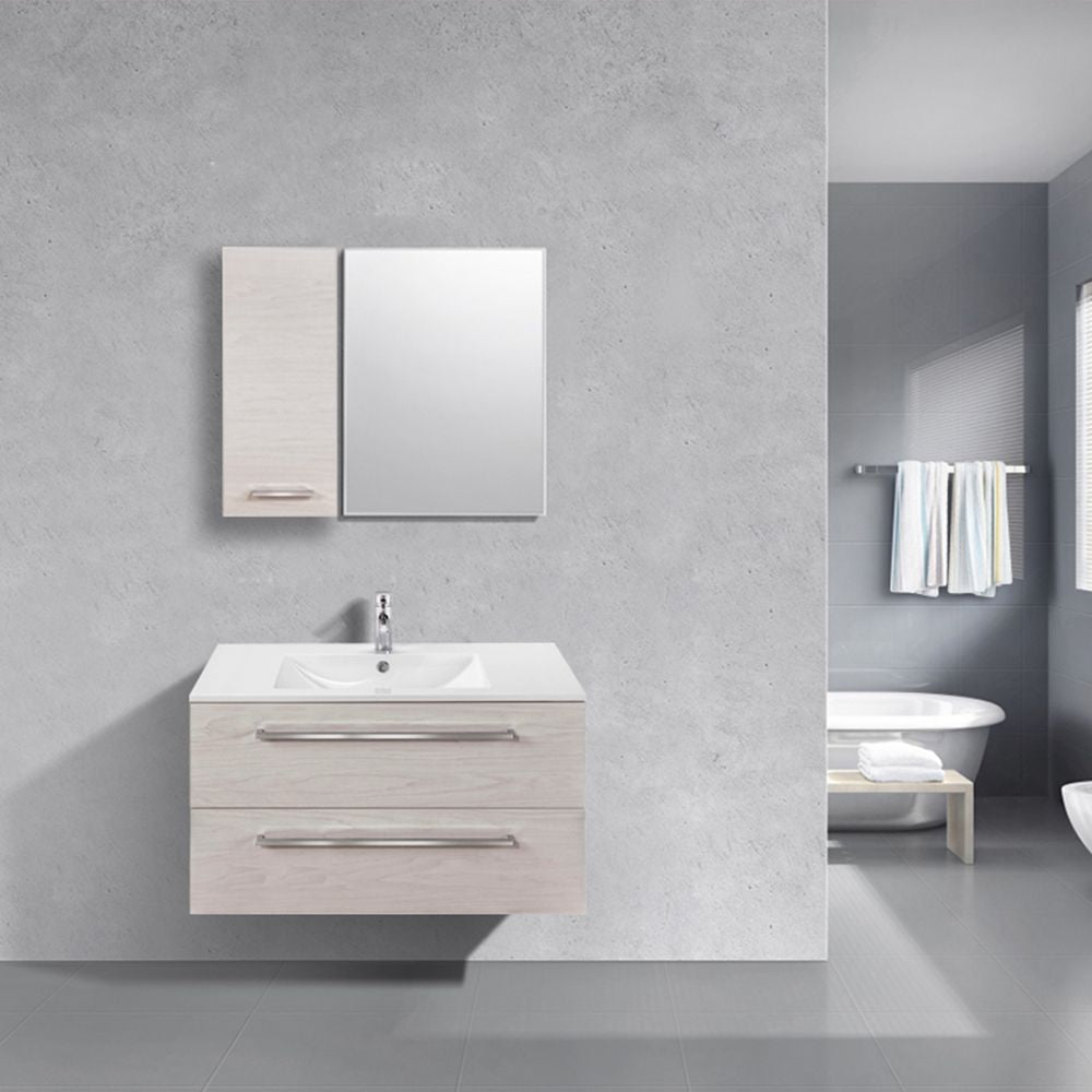 36" Floating Wall-Hung Vanity w/ top