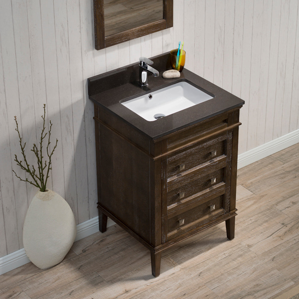 Bordeaux 24 Inch Vanity