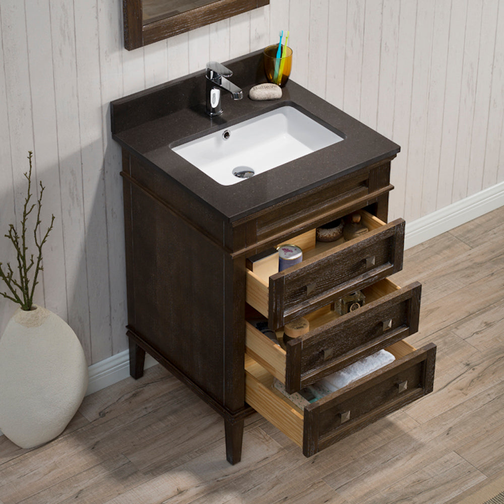 Bordeaux 24 Inch Vanity