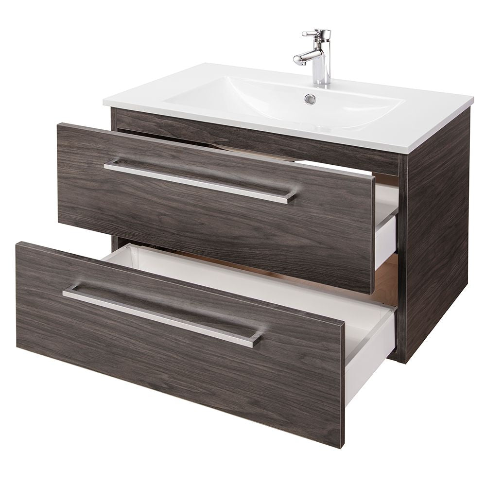 30" Floating Wall-Hung Vanity w/ top