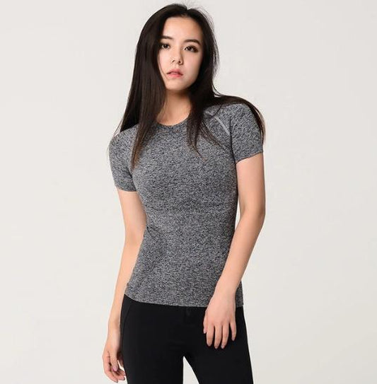 Astoria Seamless Full Length Tee - Grey