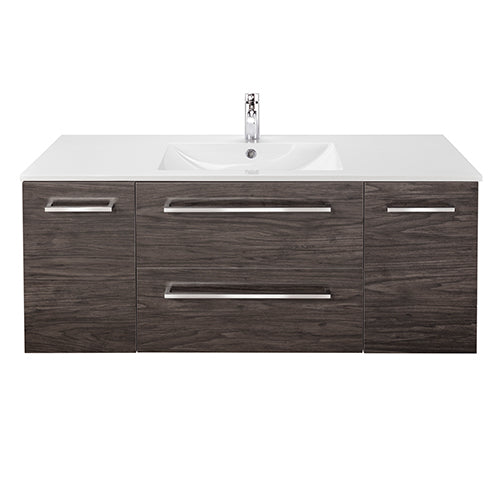 48″ 2 Drawer 2 Door Wall Hung Vanity