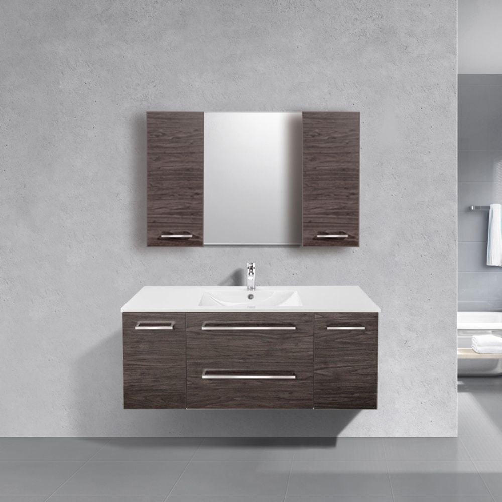 48" Floating Wall-Hung Vanity w/ top