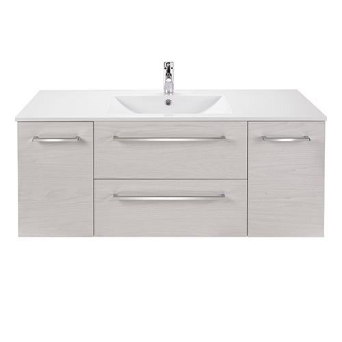 48″ 2 Drawer 2 Door Wall Hung Vanity