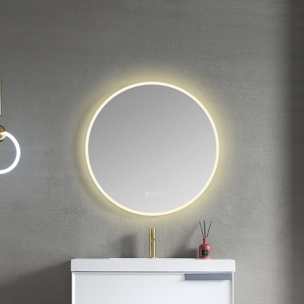 Orion 32 Inch Round LED Mirror