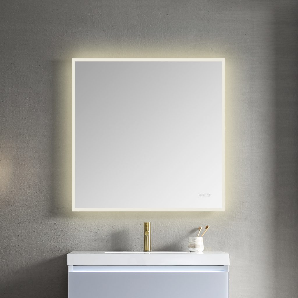 Beta 30 Inch LED Mirror Frosted Sides