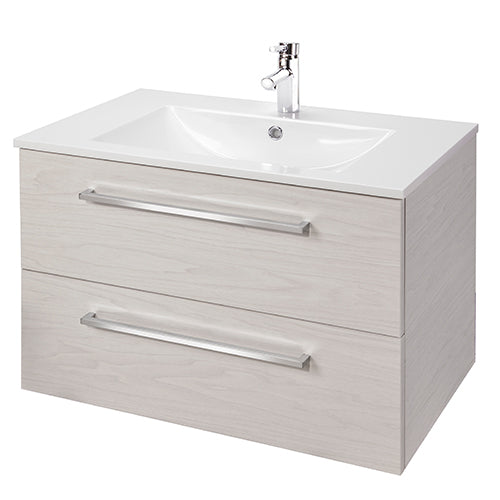 30″ 2 Drawer Wall Hung Vanity