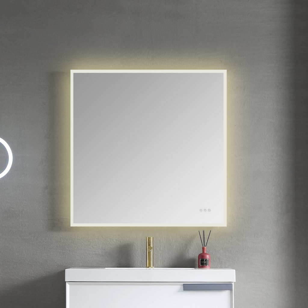 Beta 36 Inch LED Mirror Frosted Sides