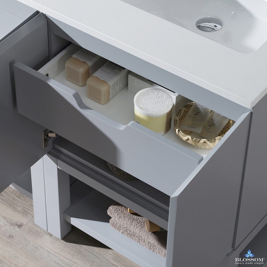 Monaco 48 Inch Vanity (Single or Double Basins)