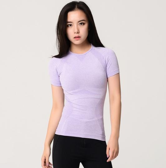 Astoria Seamless Full Length Tee - Lavender