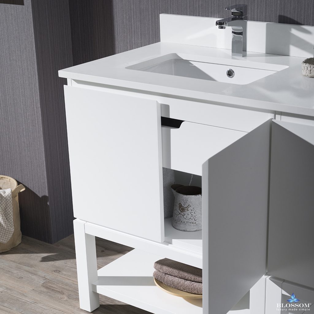 Monaco 60 Inch Free-Standing Vanity