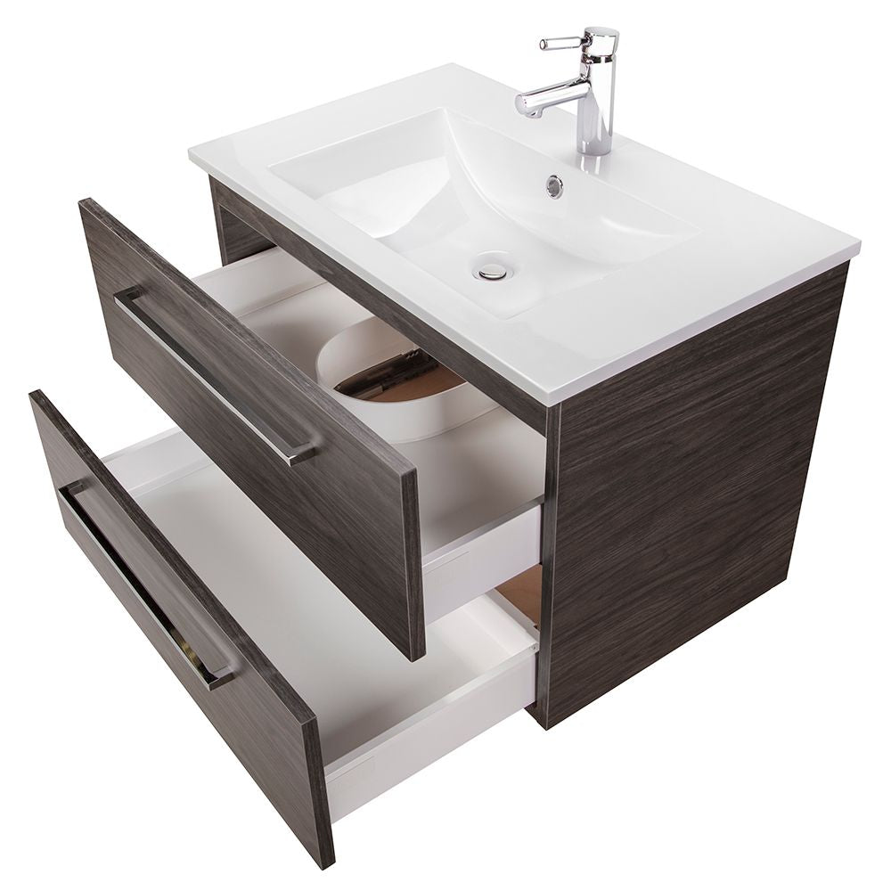 30" Floating Wall-Hung Vanity w/ top