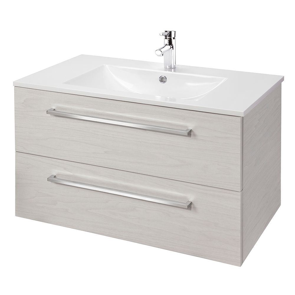 36" Floating Wall-Hung Vanity w/ top