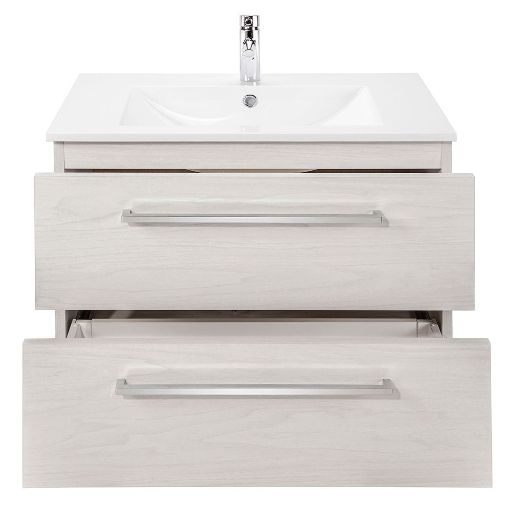 30" Floating Wall-Hung Vanity w/ top