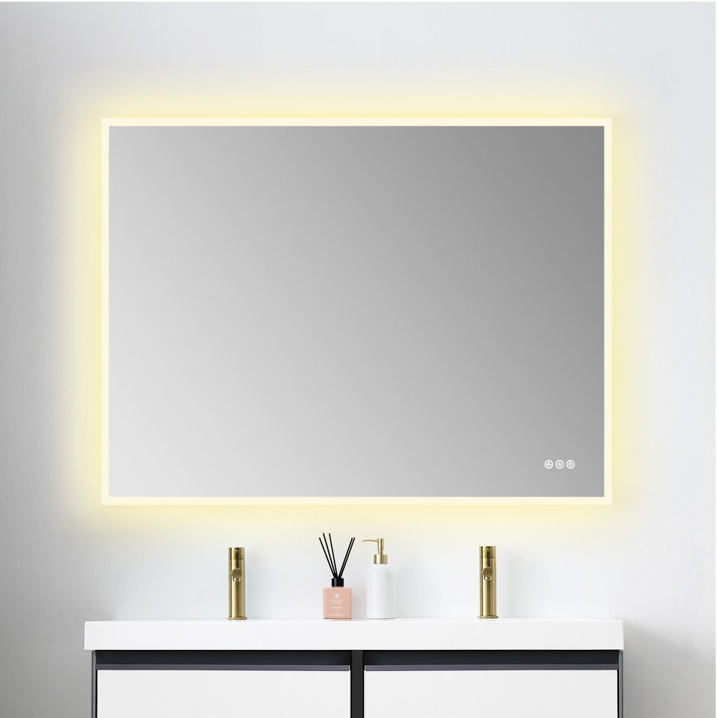 Beta 48 Inch LED Mirror Frosted Sides