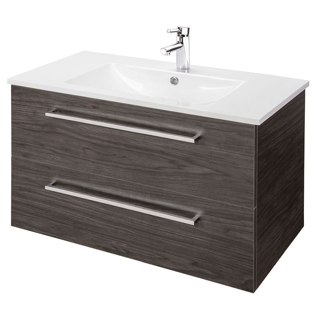 36" Floating Wall-Hung Vanity w/ top