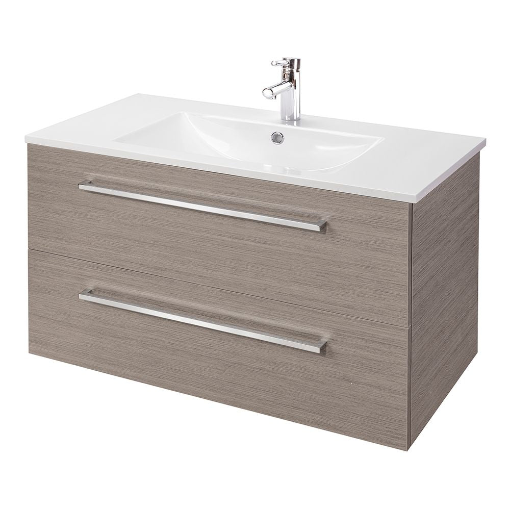 36" Floating Wall-Hung Vanity w/ top