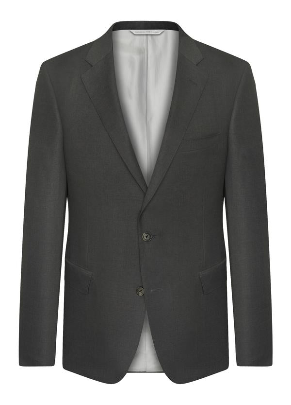 Samuelsohn Grey Ice Wool Suit - Classic Fit