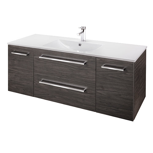 48″ 2 Drawer 2 Door Wall Hung Vanity