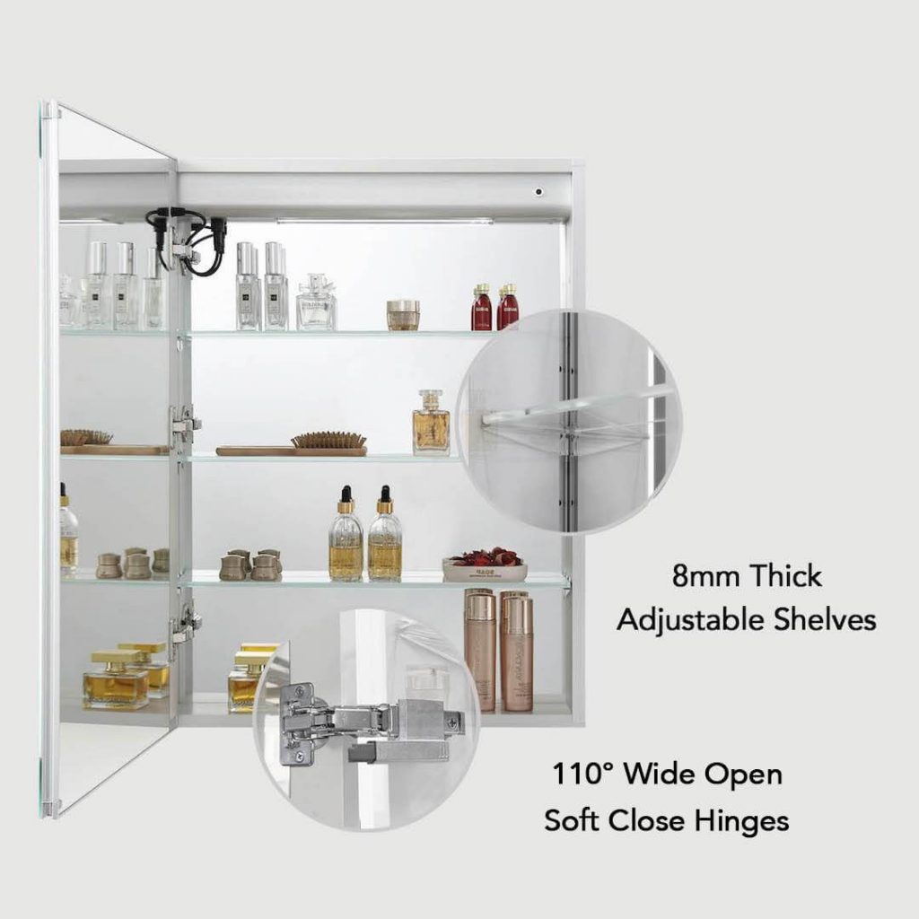 Vega – 24 Inches LED Medicine Cabinet