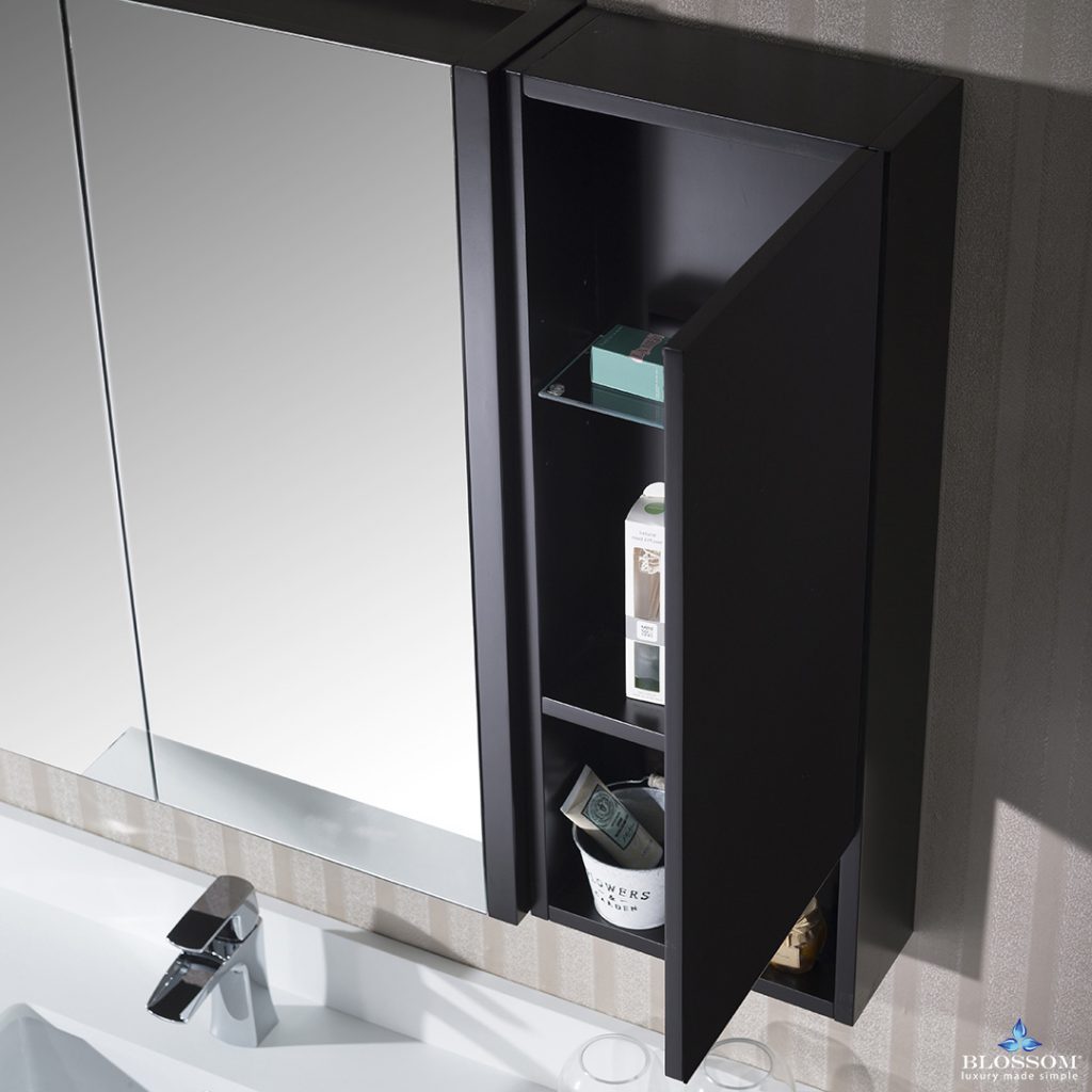 Monaco 42 Inch Vanity (Wall Hung, Chrome Legs, Wood Legs)