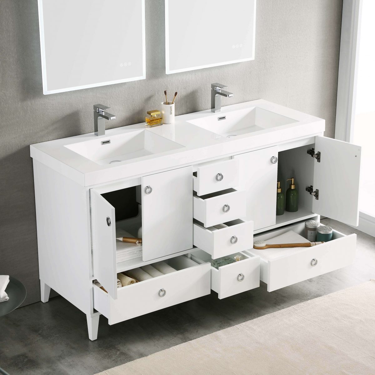 Lyon 60 Inch Vanity