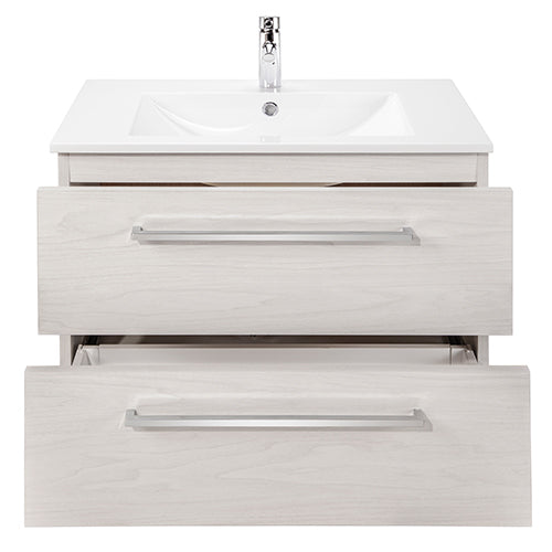 30″ 2 Drawer Wall Hung Vanity
