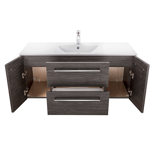 48″ 2 Drawer 2 Door Wall Hung Vanity