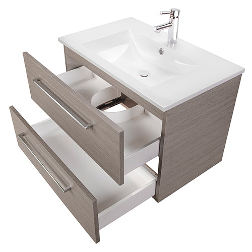 30″ 2 Drawer Wall Hung Vanity