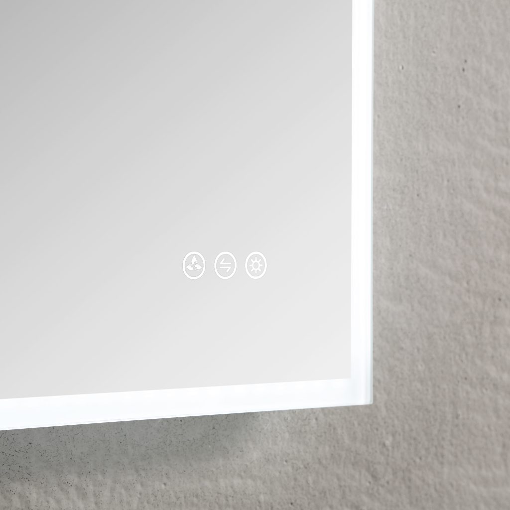 Beta 48 Inch LED Mirror Frosted Sides