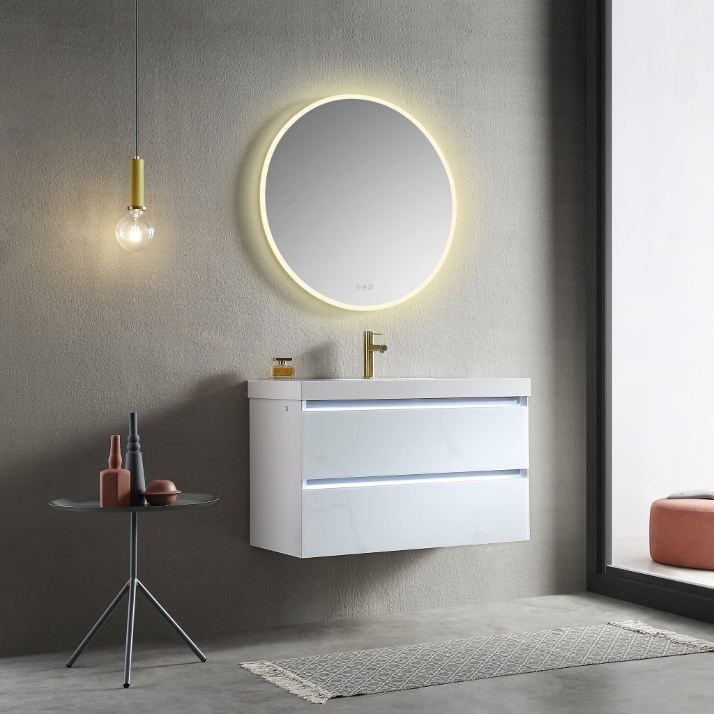 Orion 24 Inch Round LED Mirror