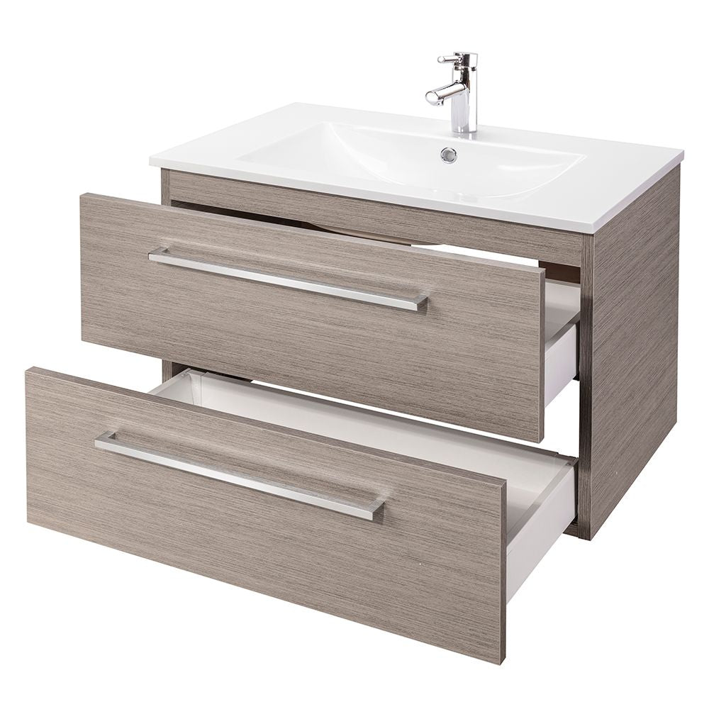 30" Floating Wall-Hung Vanity w/ top