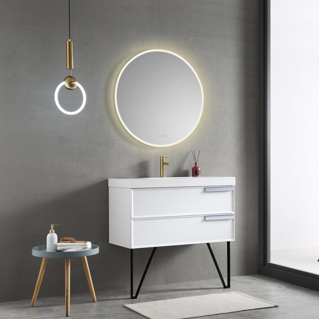 Orion 32 Inch Round LED Mirror