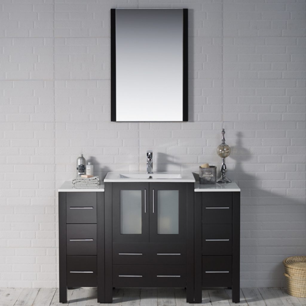 Sydney 48 Inch Vanity with Side Cabinet