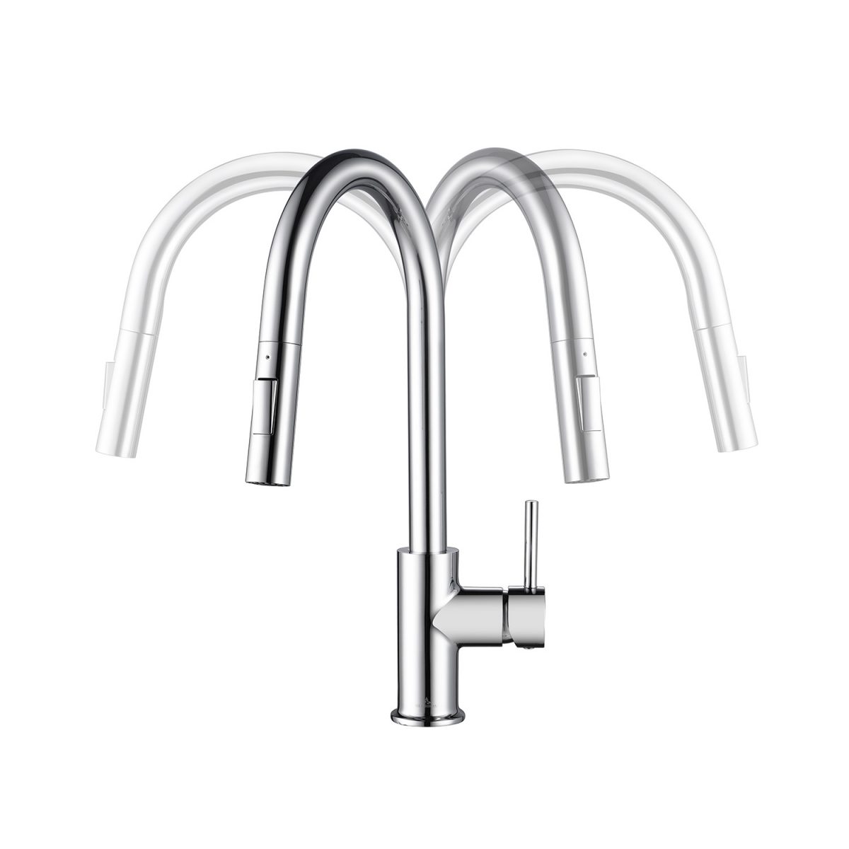 Single Handle Pull Down Kitchen Faucet – F01 206