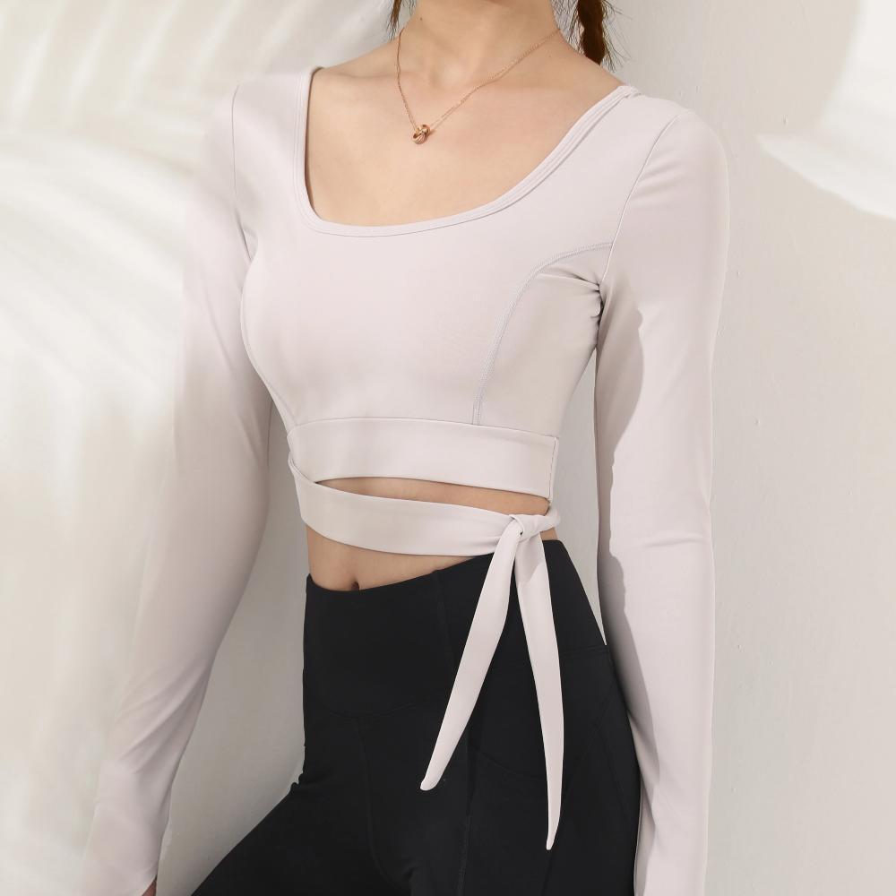 Astoria LUXE Bow Sports Crop - White