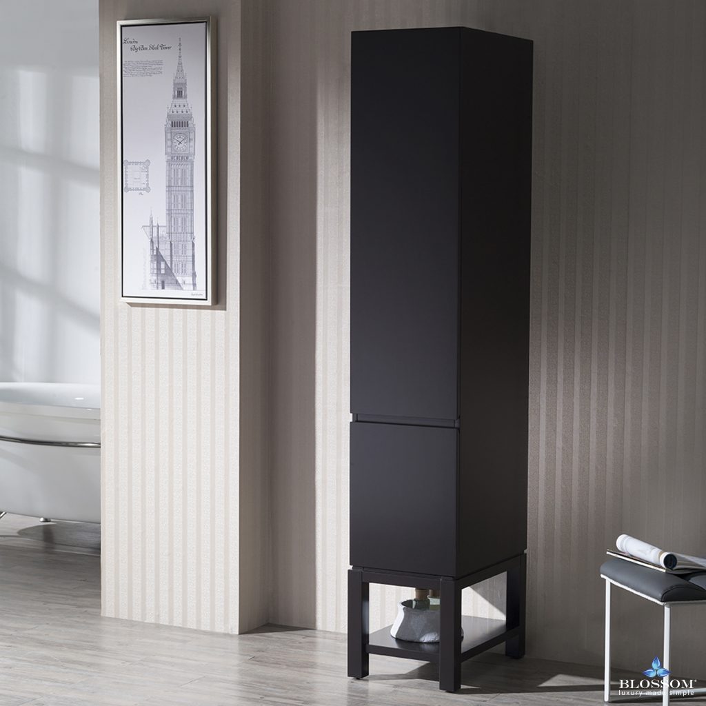 Monaco 15 Inch Linen Cabinet with Legs