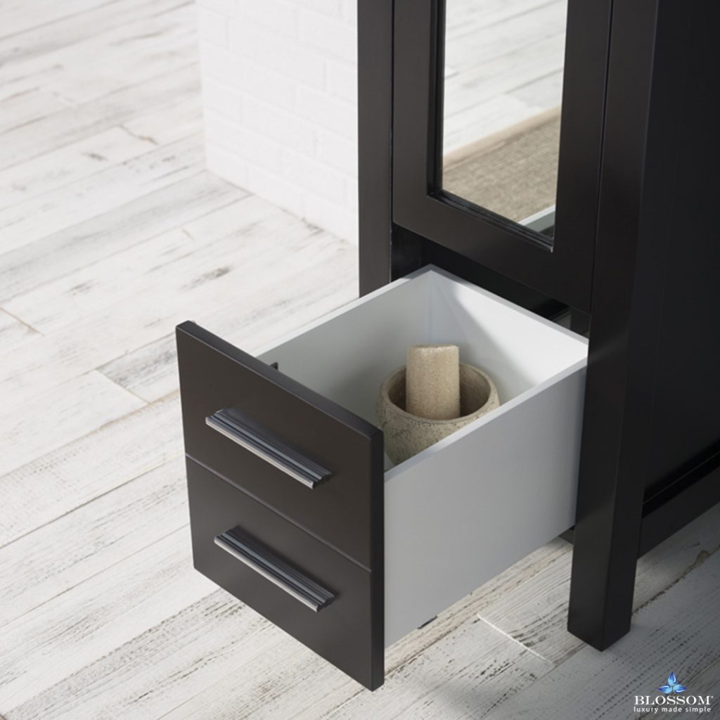 Sydney 15 Inch Mirror Linen Cabinet