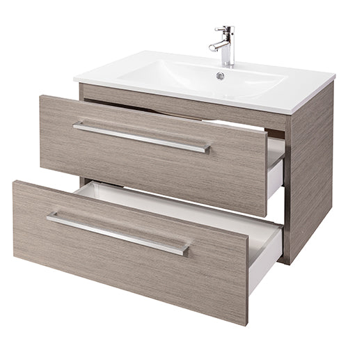 30″ 2 Drawer Wall Hung Vanity