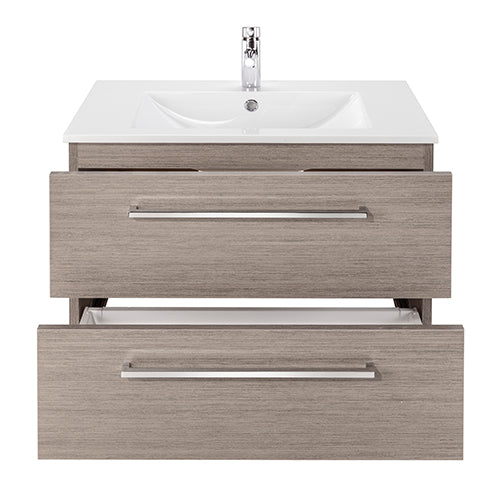 30″ 2 Drawer Wall Hung Vanity