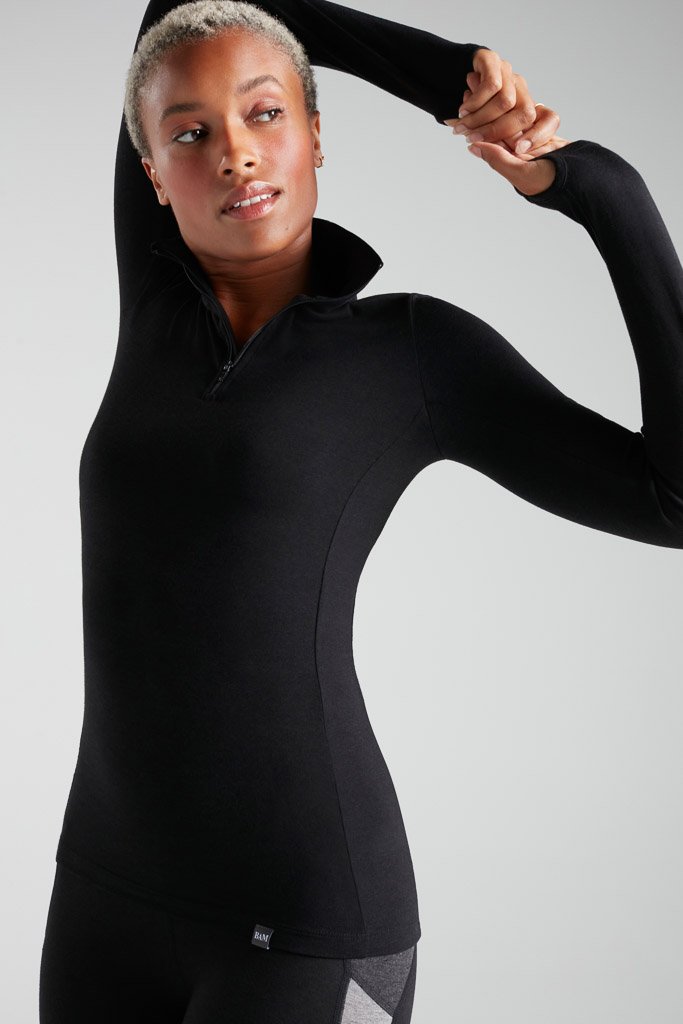 Zip-Neck Bamboo Baselayer