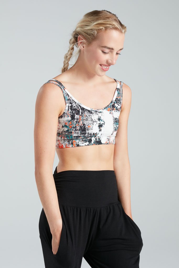 Scoop Back Bamboo Crop Top