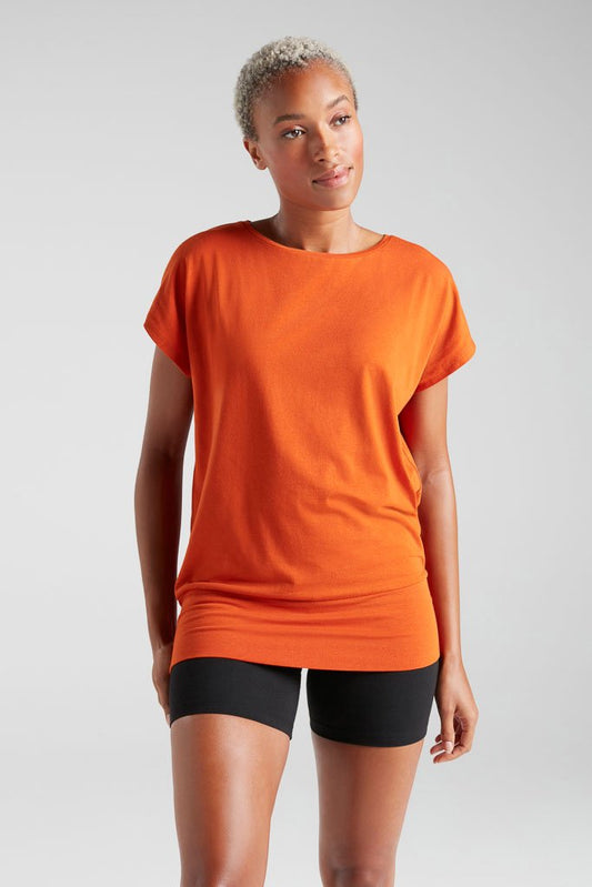 Short Sleeve Bamboo Flow Top