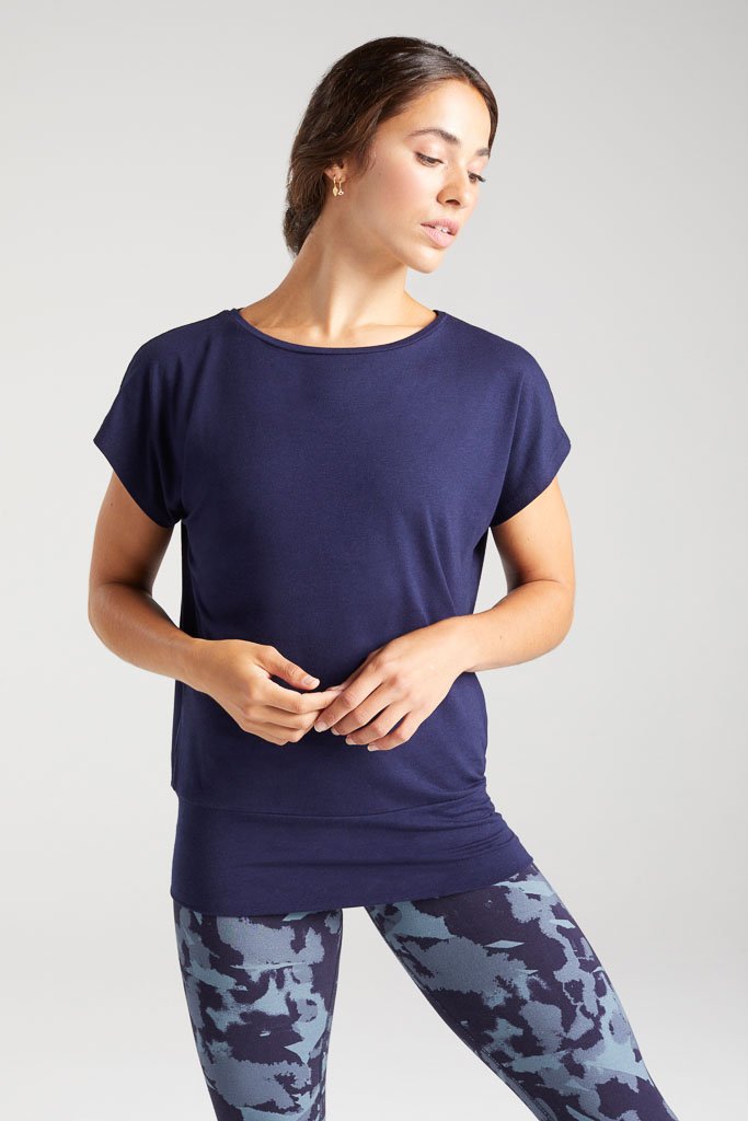 Short Sleeve Bamboo Flow Top