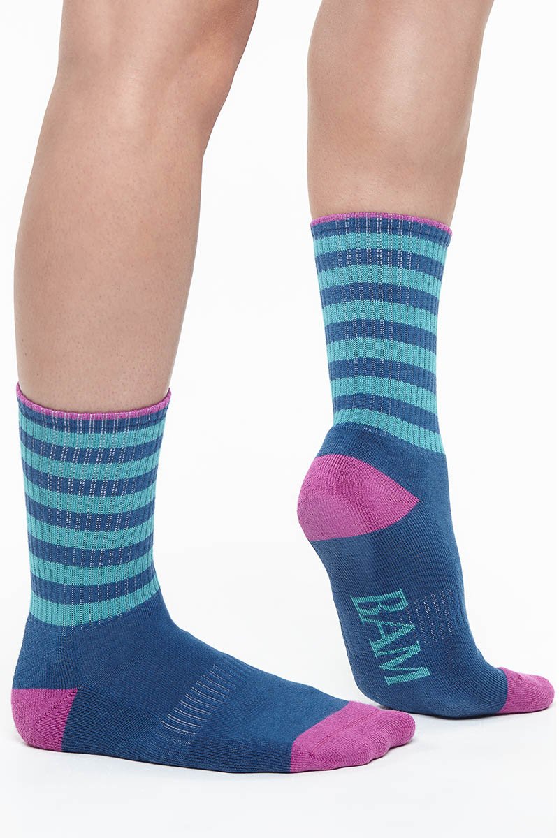 Super Luxe Bamboo Socks Twilight &amp;amp; Blue Teal