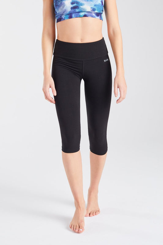 Deep Waist Capri Bamboo Enduro Leggings