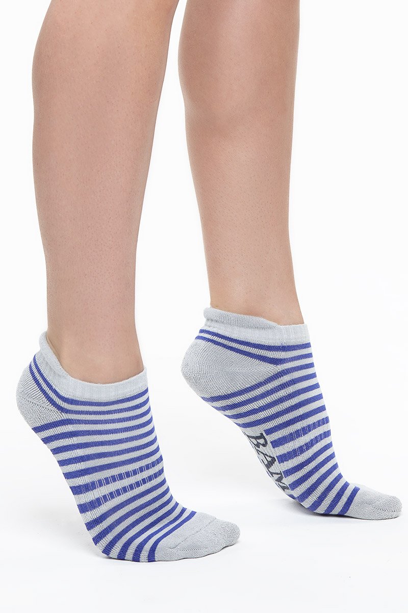 Bamboo Trainer Socks Tintagel Pack 4 Pairs