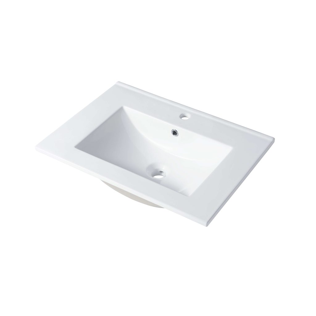 Ceramic Basin 24″ X 18″ Top-Mount Rectangular – C04 2418