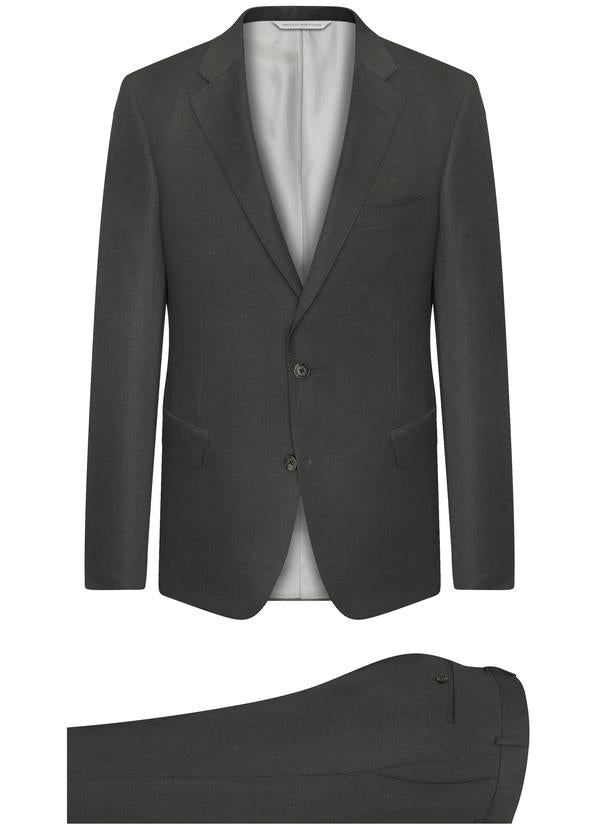 Samuelsohn Grey Ice Wool Suit